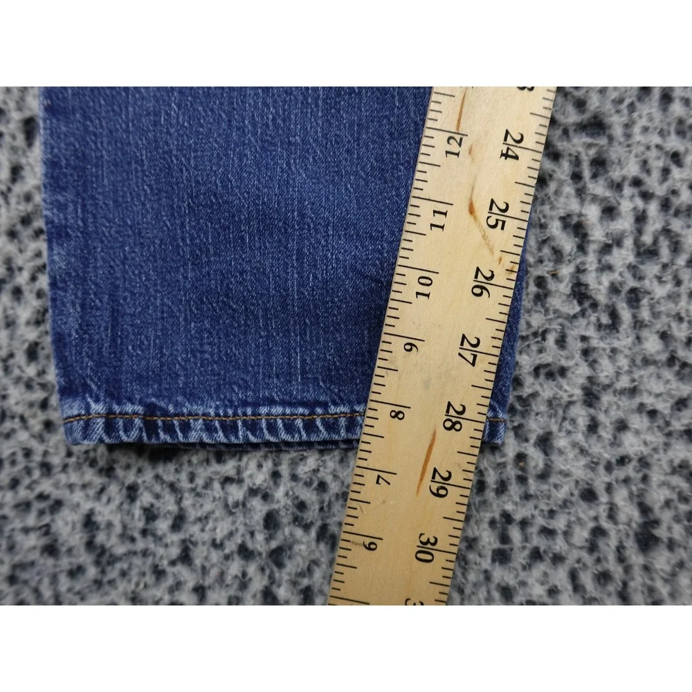Levi's 502‎ Taper Jeans Mens 38x30 Blue Excellent Premium Waterless Denim 29507